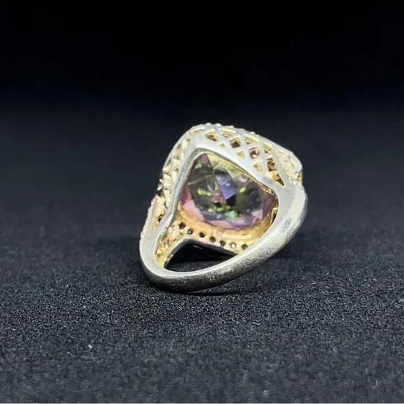 CRYSTAL GEMSTONE RING - Picture 4 of 4